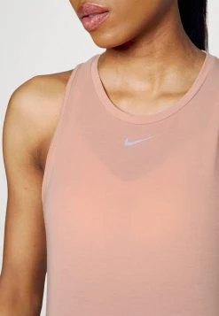 Nike Performance Damen ONE LUXE - Top - Rose Whisper/silver -Angebote Nike Store c5e0f7899b6c4c9894adc1ef24e5d011