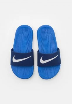 Nike Performance Kinder KAWA SLIDE UNISEX - Badesandale - Blue Void/signal Blue/pure Platinum -Angebote Nike Store c60ac0669f364678be4f613553959086