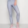 Nike Performance Damen ONE LUXE - Tights - Ashen Slate Heather