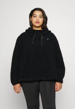 Nike Performance Damen COZY - Kapuzenpullover - Black/white