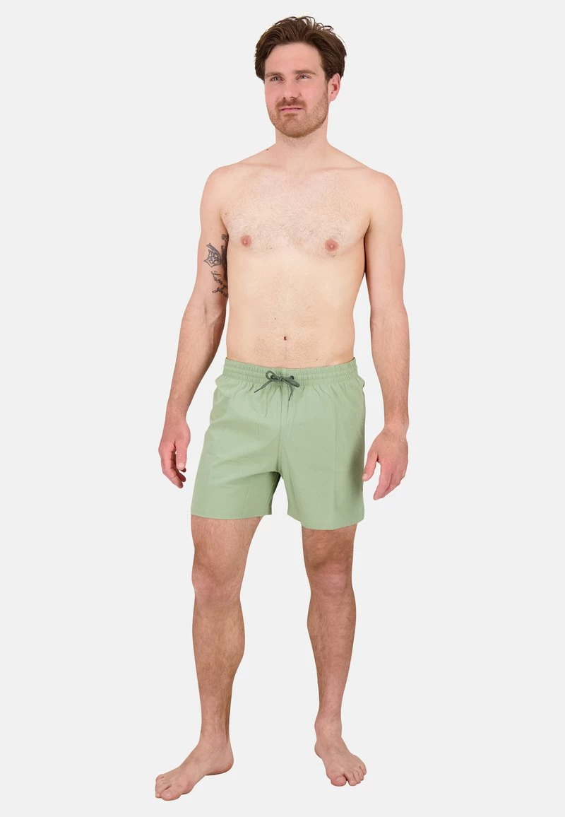 Nike Performance Herren VOLLEY ESSENTIAL - Badeshorts - Oil Green 2 Nike Performance Herren VOLLEY ESSENTIAL - Badeshorts - Oil Green – Bild 2