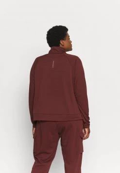 Nike Performance Damen RUN - Sport T-shirt - Bronze Eclipse/redstone/reflective Silver -Angebote Nike Store c7280ede55aa49ff90500e2cb6ba1beb