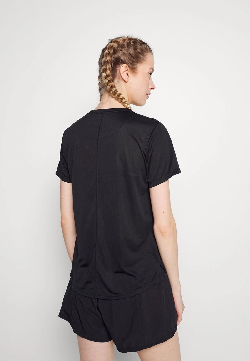 Nike Performance Damen ONE - Sport T-shirt - Black/white 3 Nike Performance Damen ONE - Sport T-shirt - Black/white – Bild 3