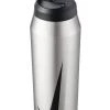 Nike Performance HYPERCHARGE CHUG BOTTLE 24 OZ/709ML - Trinkflasche - Graugrau | Herren