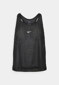 Nike Performance Damen TANK - Sport T-shirt - Black/smoke Grey -Angebote Nike Store c855e886a2e04649beb77e4c929f44fe