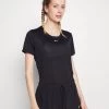 Nike Performance Damen ONE - Sport T-shirt - Black/white