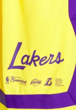 Nike Performance NBA LOS ANGELES LAKERS SHORT - Kurze Sporthose - Amarillo/field Purple | Damen -Angebote Nike Store c88bc1aa45ff4ce3aa189d47c8f13b45