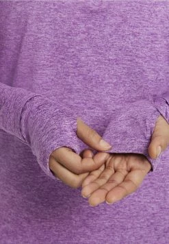 Nike Performance Damen ELEMENT - Langarmshirt - Fuchsia Glow/purple/heather -Angebote Nike Store c92070ecfb9d44e3bb0279e3211de075