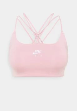 Nike Performance INDY STRAPPY BRA - Sport-BH Mit Leichter Stützkraft - Pink Glaze/white | Damen
