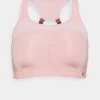 Nike Performance Damen ALPHA BRA - Sport-BH Mit Starker Stützkraft - Pink Glaze/canyon Rust/canyon Rust