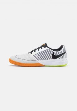 Nike Performance Herren LUNARGATO II - Fußballschuh Halle - White/black/photon Dust/light Curry
