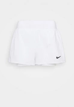 Nike Performance NIKECOURT DRI-FIT VICTORY DAMEN-TENNISSHORTS - Kurze Sporthose - White/black -Angebote Nike Store c9dfb09baa3747948db94e47b5691fe4