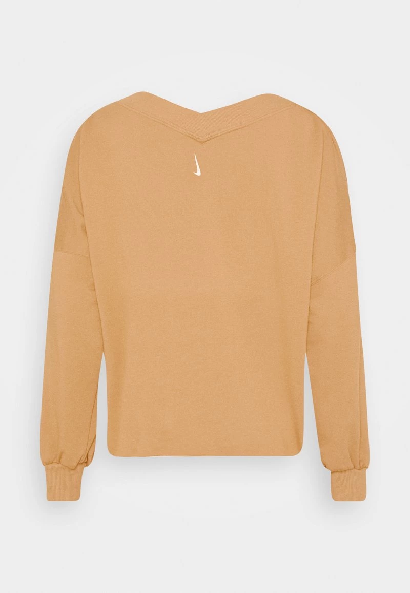 Nike Performance LUXE - Sweatshirt - Praline/shimmer | Damen 7 Nike Performance LUXE - Sweatshirt - Praline/shimmer | Damen – Bild 7