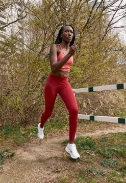 Nike Performance Damen AIR ZOOM STRUCTURE 24 - Laufschuh Stabilität - White/pink Prime/mystic Hibiscus