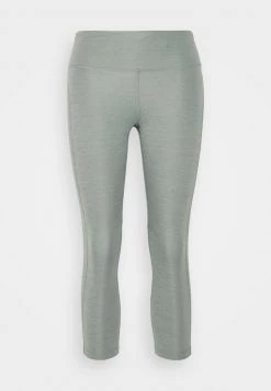 Nike Performance Damen FAST CROP - Tights - Smoke Grey/heather
