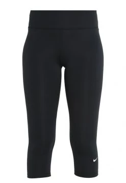 Nike Performance NIKE ONE TIGHT CAPRI - Tights - Black/white | Damen -Angebote Nike Store cb2a6cd1daeb420b9cba8eb3c6969eec