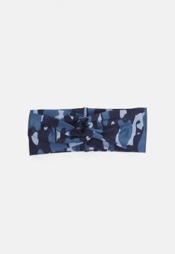 Nike Performance Damen TWIST KNOT HEADBAND - Schweißband - Thunder Blue/white