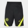 Nike Performance Herren CHELSEA LONDON SHORT - Vereinsmannschaften - Black/opti Yellow