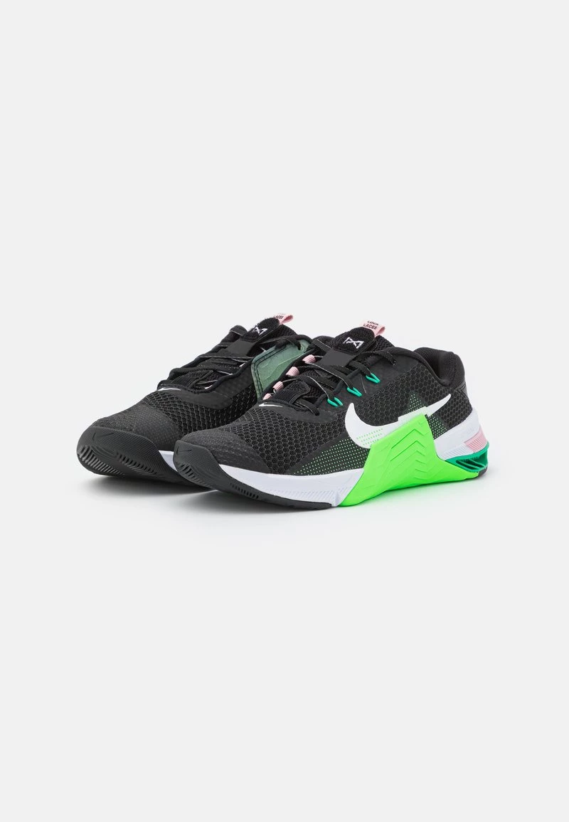 Nike Performance Damen METCON - Trainingsschuh - Black/white/green Strike/pink Glaze/roma Green/black 2 Nike Performance Damen METCON - Trainingsschuh - Black/white/green Strike/pink Glaze/roma Green/black – Bild 2