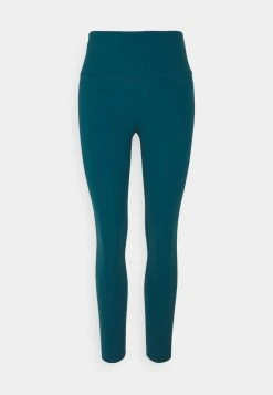 Nike Performance NIKE YOGA LUXE 7/8-INFINALON-LEGGINGS MIT HOHEM TAILLENBUND FÜR DAMEN - Tights - Geode Teal/midnight Turquoise -Angebote Nike Store cb84315adb504863ad1e737e7c6c644c
