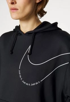 Nike Performance Damen KAPUZENSWEATS HBR GRX AL TM - Kapuzenpullover - Black/white -Angebote Nike Store cbd1bc45fe844483b2ecb20828cb9f75