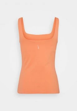 Nike Performance Damen THE YOGA LUXE TANK - Top - Healing Orange/apricot Agate -Angebote Nike Store ccad86c9d6994adf9f8846ddbbdf5bdc