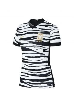 Nike Performance KOREA 2020 STADIUM AWAY DAMEN-FUSSBALLTRIKOT - Nationalmannschaft - White/black/metallic Gold