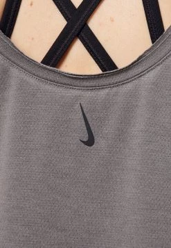 Nike Performance Damen DYE TANK - Sport T-shirt - Anthracite -Angebote Nike Store cd77e9ea9d0d4058854c537990027526