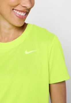 Nike Performance Damen DRY TEE CREW - Sport T-shirt - Atomic Green/white -Angebote Nike Store cdb88ea7d79e499099b255bd5ce1d52d