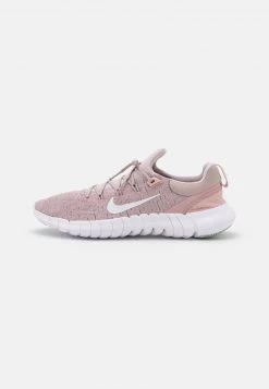 Nike Performance Damen FREE RN 5.0 NEXT NATURE - Laufschuh Natural Running - Platinum Violet/white/champagne
