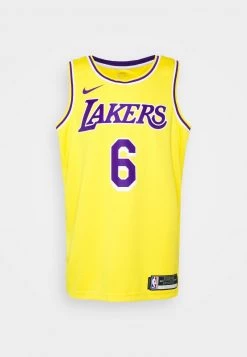 Nike Performance Herren NBA LOS ANGELES LAKERS LEBRON JAMES ICON SWINGMAN - NBA-Trikot - Gelb/lila -Angebote Nike Store ce258a709442480bbad78085fe0eff2d