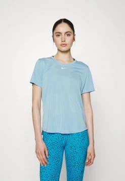 Nike Performance Damen ONE - Sport T-shirt - Worn Blue/white
