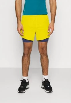 Nike Performance Herren SHORT HOT YOGA - Kurze Sporthose - Dark Sulfur/midnight Navy/iron Grey