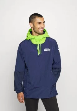 Nike Performance NFL SEATTLE SEAHAWKS JACKET PLAYER - Trainingsjacke - College Navy/action Green | Herren