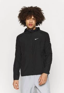 Nike Performance Herren MILER - Laufjacke - Black