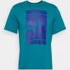 Nike Performance Herren TEE COURT - T-Shirt Print - Bright Spruce