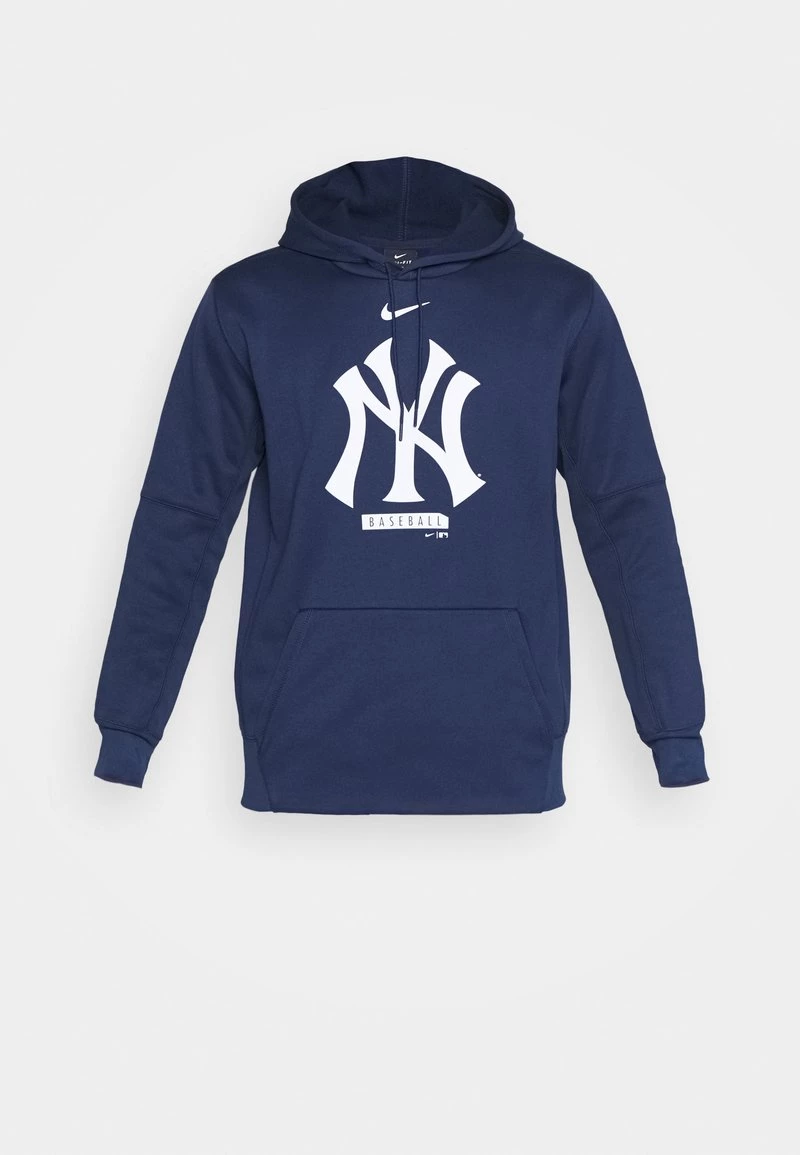 Nike Performance Herren MLB NEW YORK YANKEES LOGO THERMA PERFORMANCE HOODI - Vereinsmannschaften - Midnight Navy 4 Nike Performance Herren MLB NEW YORK YANKEES LOGO THERMA PERFORMANCE HOODI - Vereinsmannschaften - Midnight Navy – Bild 4