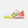 Nike Performance Herren TIEMPO REACT LEGEND 9 PRO IC - Fußballschuh Halle - White/volt/bright Crimson