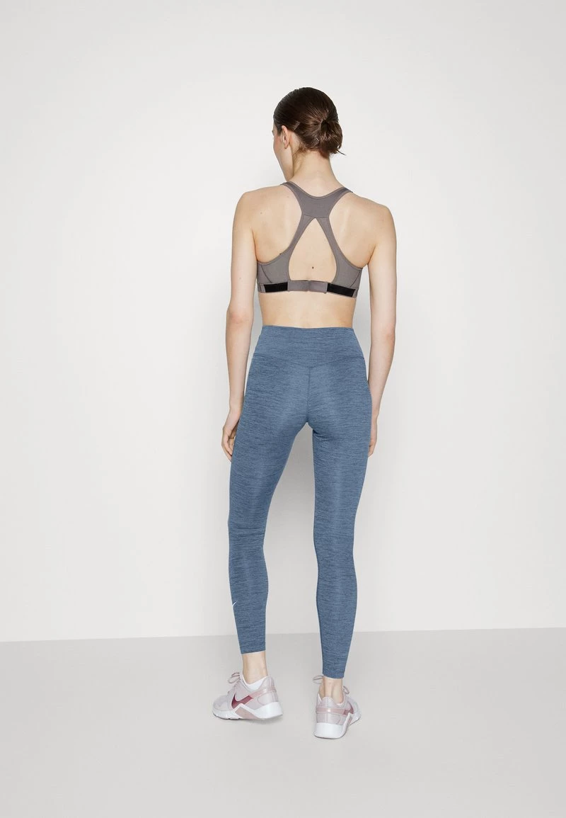 Nike Performance Damen ONE - Tights - Midnight Navy/white 3 Nike Performance Damen ONE - Tights - Midnight Navy/white – Bild 3