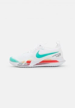 Nike Performance REACT VAPOR NXT - Multicourt Tennisschuh - White/washed Teal/habanero Red | Damen