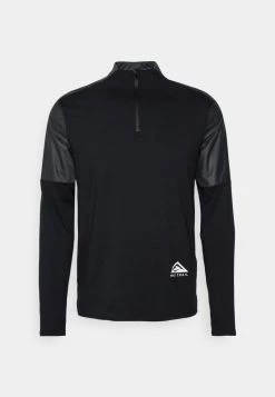 Nike Performance Herren TRAIL - Langarmshirt - Black/dark Smoke Grey -Angebote Nike Store cff22943f7f5437bacb52d383a78de34