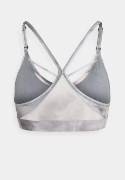 Nike Performance Damen INDY SKY BRA - Sport-BH Mit Leichter Stützkraft - Smoke Grey/black/white -Angebote Nike Store cff31cb998ca4a458280f3ad91f4adb4