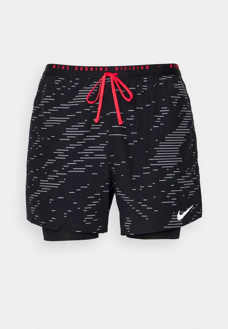 Nike Performance Herren RUN DIVISION FLEX STRIDE 2-IN-1 5INCH - Kurze Sporthose - Black/silver 5 Nike Performance Herren RUN DIVISION FLEX STRIDE 2-IN-1 5INCH - Kurze Sporthose - Black/silver – Bild 5