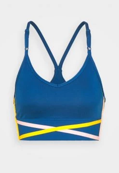Nike Performance Damen INDY BRA - Sport-BH Mit Leichter Stützkraft - Court Blue/pink Glaze/university Gold/white -Angebote Nike Store d064424988de40a98beb9a3fb230b73c