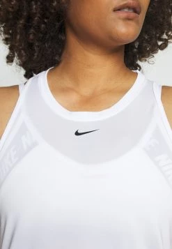 Nike Performance Damen ONE TANK - Top - White/black -Angebote Nike Store d0814b309c914914b237595e32d64b48
