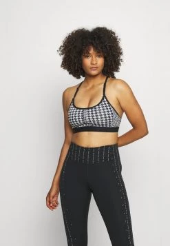 Nike Performance Damen INDY BRA - Sport-BH Mit Leichter Stützkraft - Black/chile Red