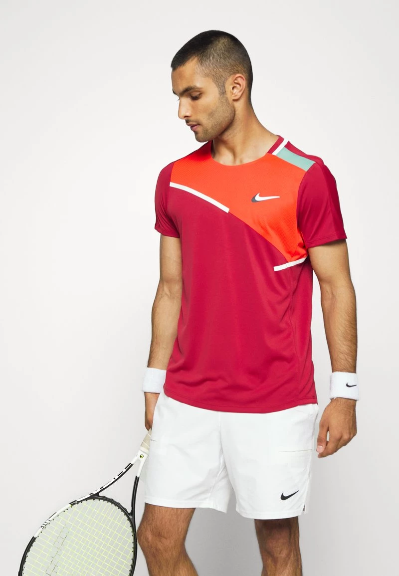 Nike Performance DRY SLAM - T-Shirt Print - Pomegranate/habanero Red/white | Herren 4 Nike Performance DRY SLAM - T-Shirt Print - Pomegranate/habanero Red/white | Herren – Bild 4