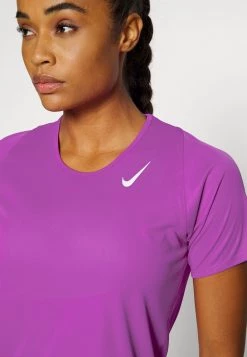 Nike Performance Damen RACE - Sport T-shirt - Vivid Purple -Angebote Nike Store d0e5e06fc123438285e50dde23447642