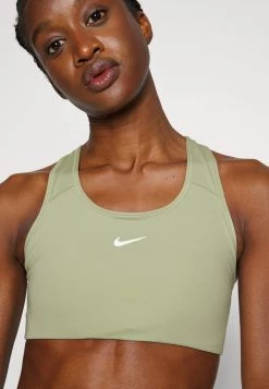 Nike Performance Damen BRA - Sport-BH Mit Mittlerer Stützkraft - Olive Aura -Angebote Nike Store d101972c55a74d748dbb250a08874373