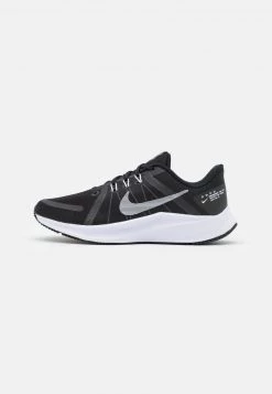 Nike Performance Damen QUEST 4 - Laufschuh Neutral - Black/white/dark Smoke Grey